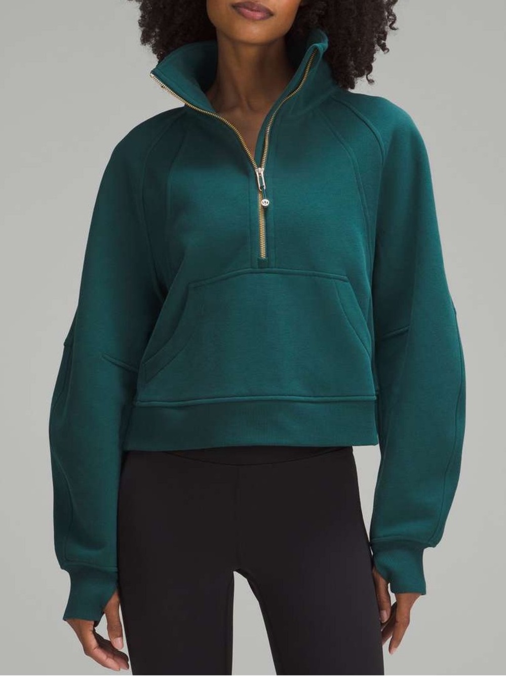 lululemon Scuba Oversized Funnel Neck Half Zip Sweatshirt
